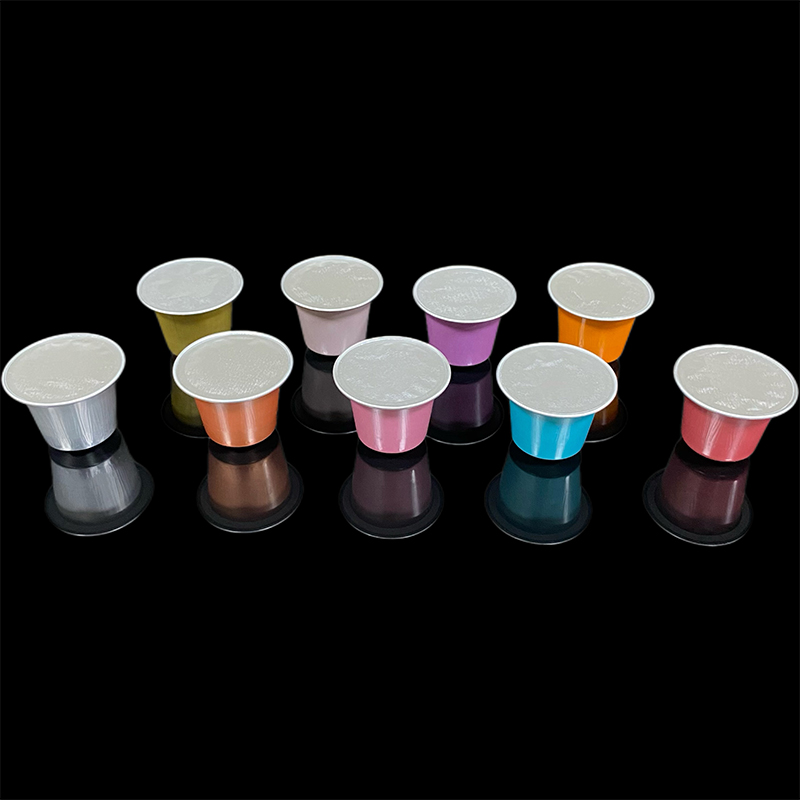 Manufacturers Wholesale Color Capsule Aluminum Foil Cup 15ml Coffee Cup Seasoning Cup Household Disposable Aluminum Foil Container