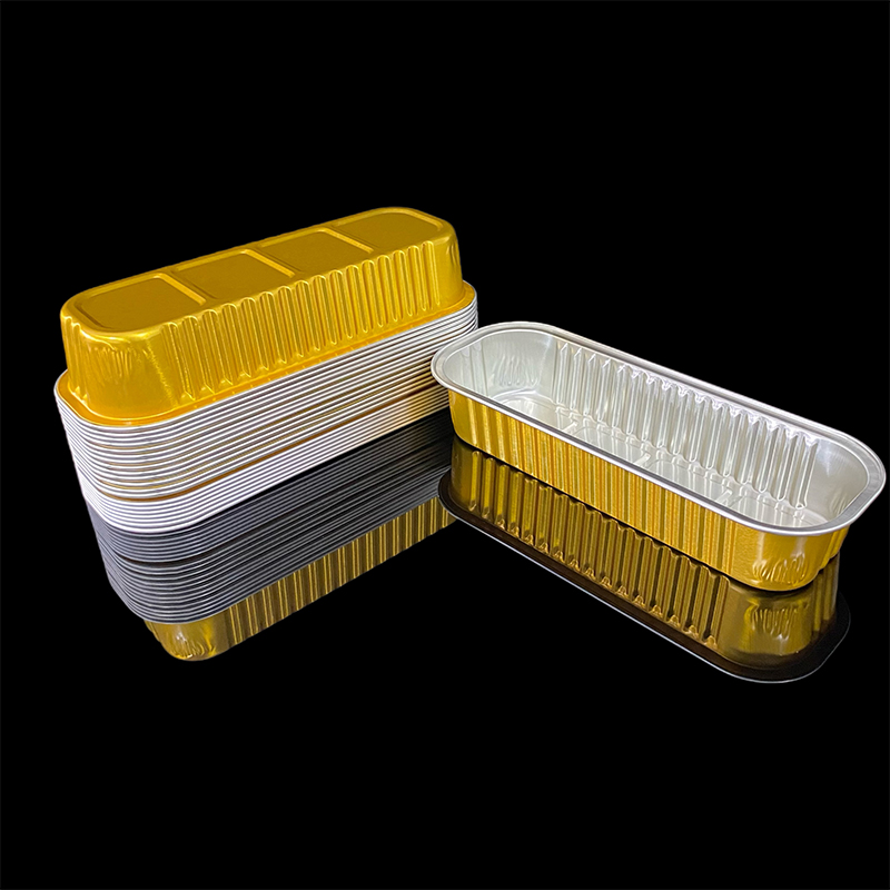 Baking Series Cheese Durian Aluminum Foil Lunch Box Disposable Takeaway Packaging Box For Air Fryer Manufacturers Wholesale