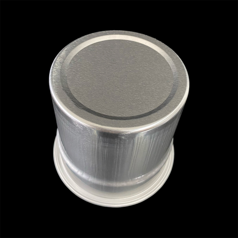 Wholesale Disposable Thickened Household Aluminum Foil Cup 270ML Beer Cup Simple Silver Aluminum Foil Container Aluminum Plastic Cup Manufacturer